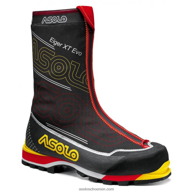 Asolo eiger xt evo gv mannen RRT0855 zwart rood