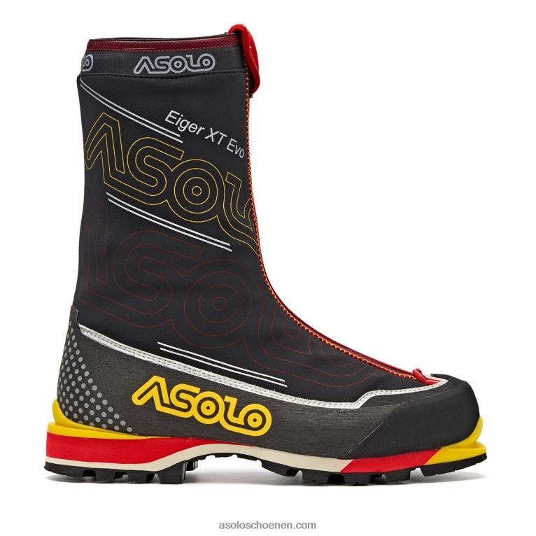 Asolo eiger xt evo gv mannen RRT0855 zwart rood