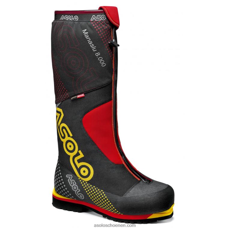 Asolo manaslu 8000 gv mannen RRT0852 zwart rood