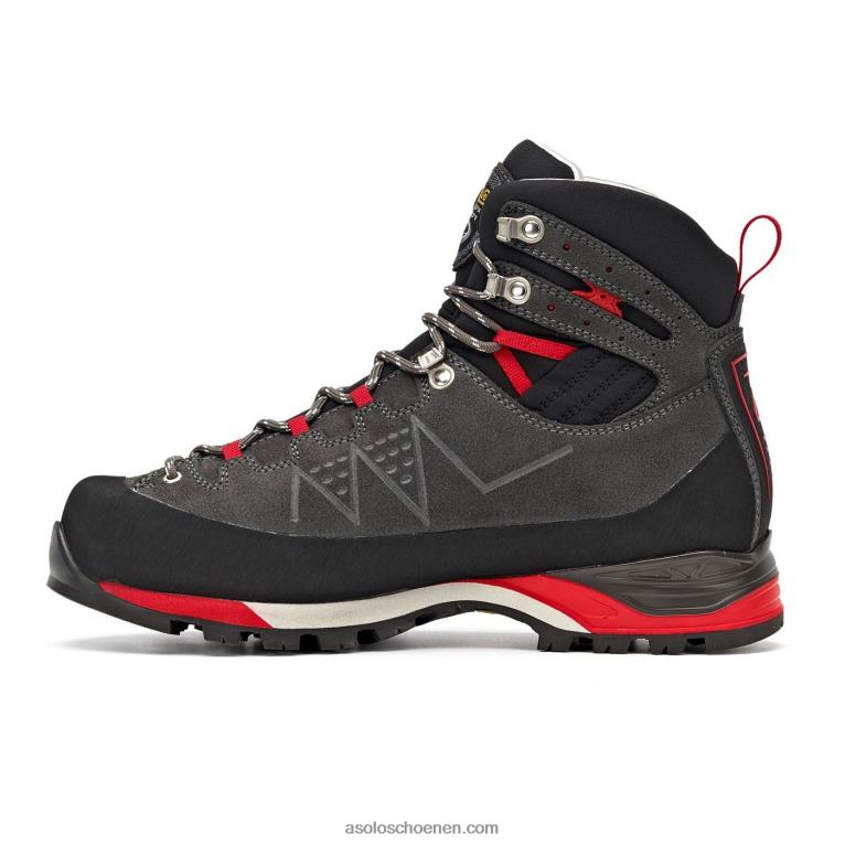 Asolo traverse gv mannen RRT0873 grafiet/rood