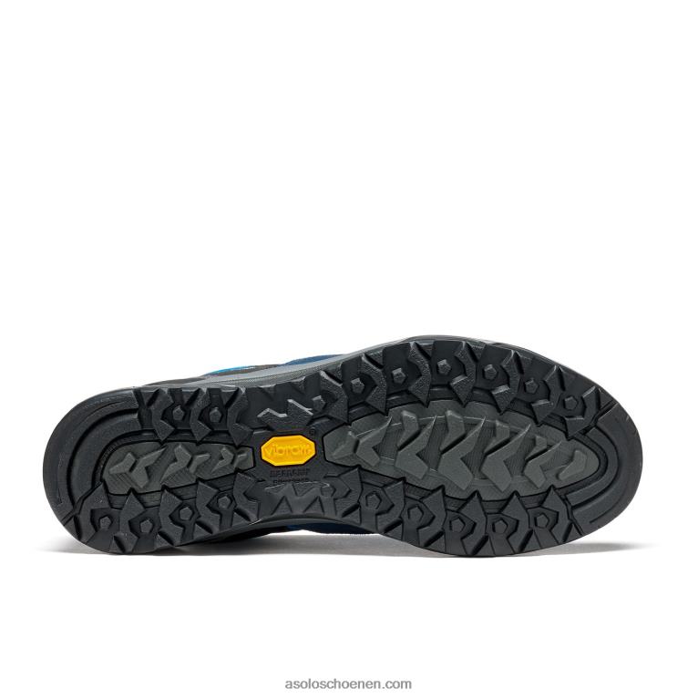 Asolo pijp gv mannen RRT08167 grafiet/cyaanblauw