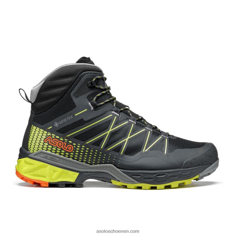 Asolo tahoe mid gtx heren RRT08112 zwart/veiligheidsgeel