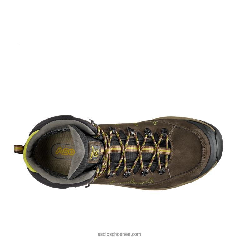 Asolo valk evo nbk gv mannen RRT08108 donkerbruin/limoen