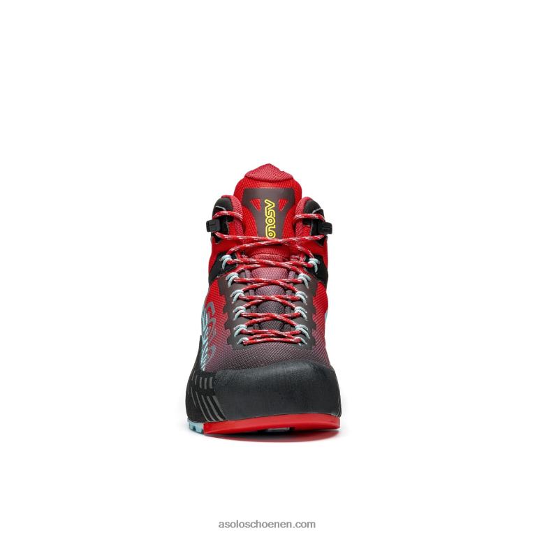 Asolo eldo mid gv vrouwen RRT08139 celadon/poppy rood