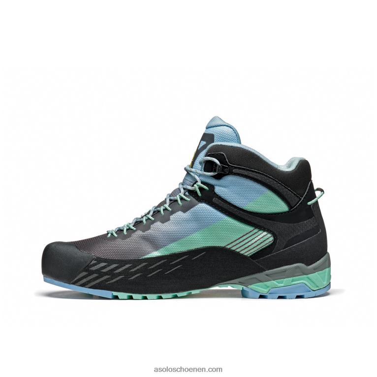 Asolo eldo mid gv vrouwen RRT0845 beek groen/blauwe mist