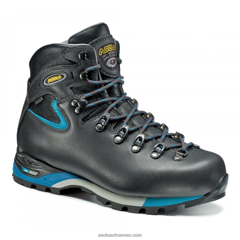 Asolo powermatic 200 evo gv dames RRT084 grafiet/blauwe pauw