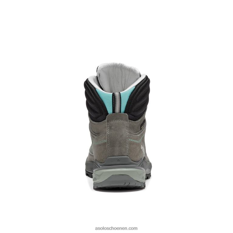 Asolo falcon evo nbk gv vrouwen RRT0846 grafiet/aqua groen
